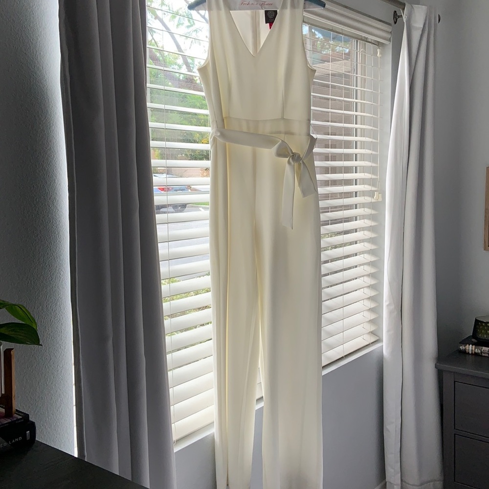 Vince Camuto White Jumpsuit